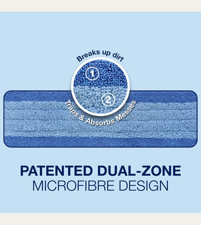 Bona Mikrofaser-Reinigungspad: Dual Zone