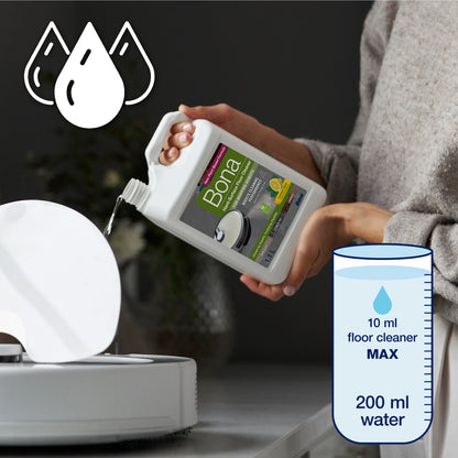 Bona Reinigungskonzentrat für Hartböden 1,1L Zitronen-Minze Duft